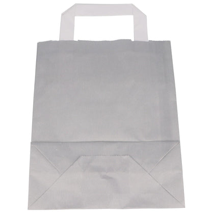 Farbige Papiertragetaschen mit Notenlinien, 25 Stück