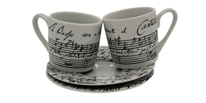 CANTATE espresso set, 4 pieces