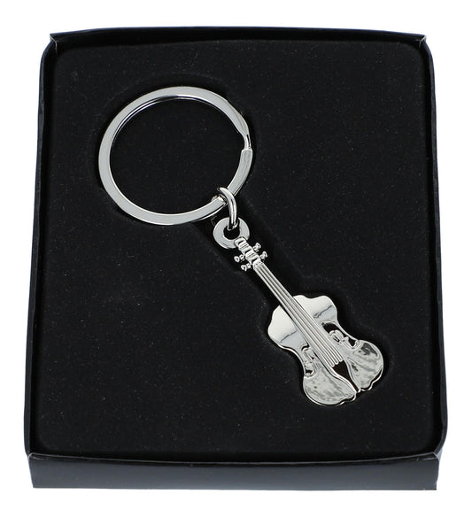 Violin keychain in gift box