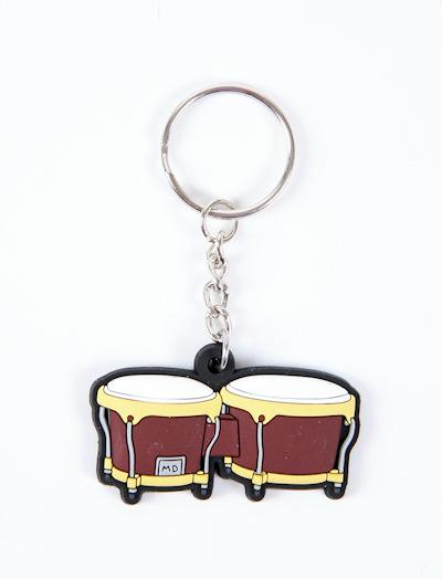 Plastic instrument keychain, various instruments