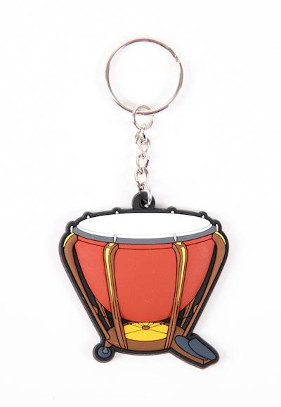 Plastic instrument keychain, various instruments