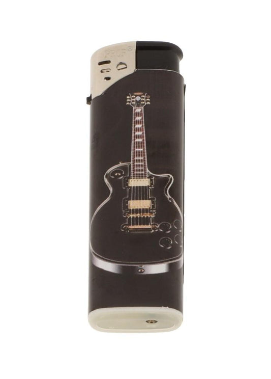 Electronic lighter with electric guitar