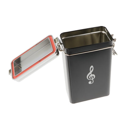 Kaffeedose mit verschiedenen musikalischen Motiven