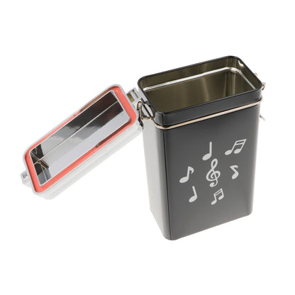 Kaffeedose mit verschiedenen musikalischen Motiven