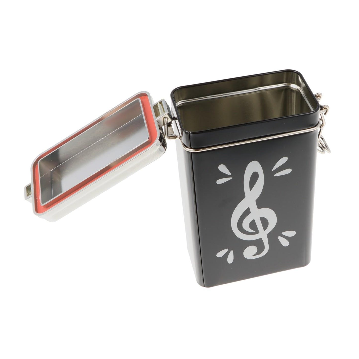 Kaffeedose mit verschiedenen musikalischen Motiven