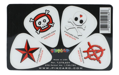 Plectrum card with 4 picks, Anarchy