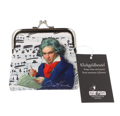 Click wallets with composers Mozart or Beethoven