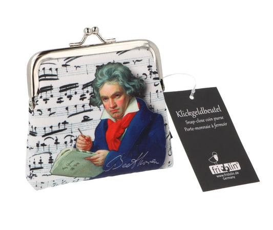 Click wallets with composers Mozart or Beethoven