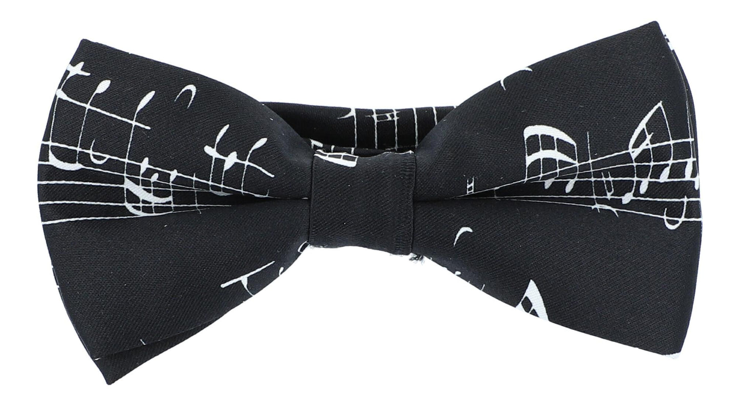 music note bow tie, different colors, notes, music bow tie