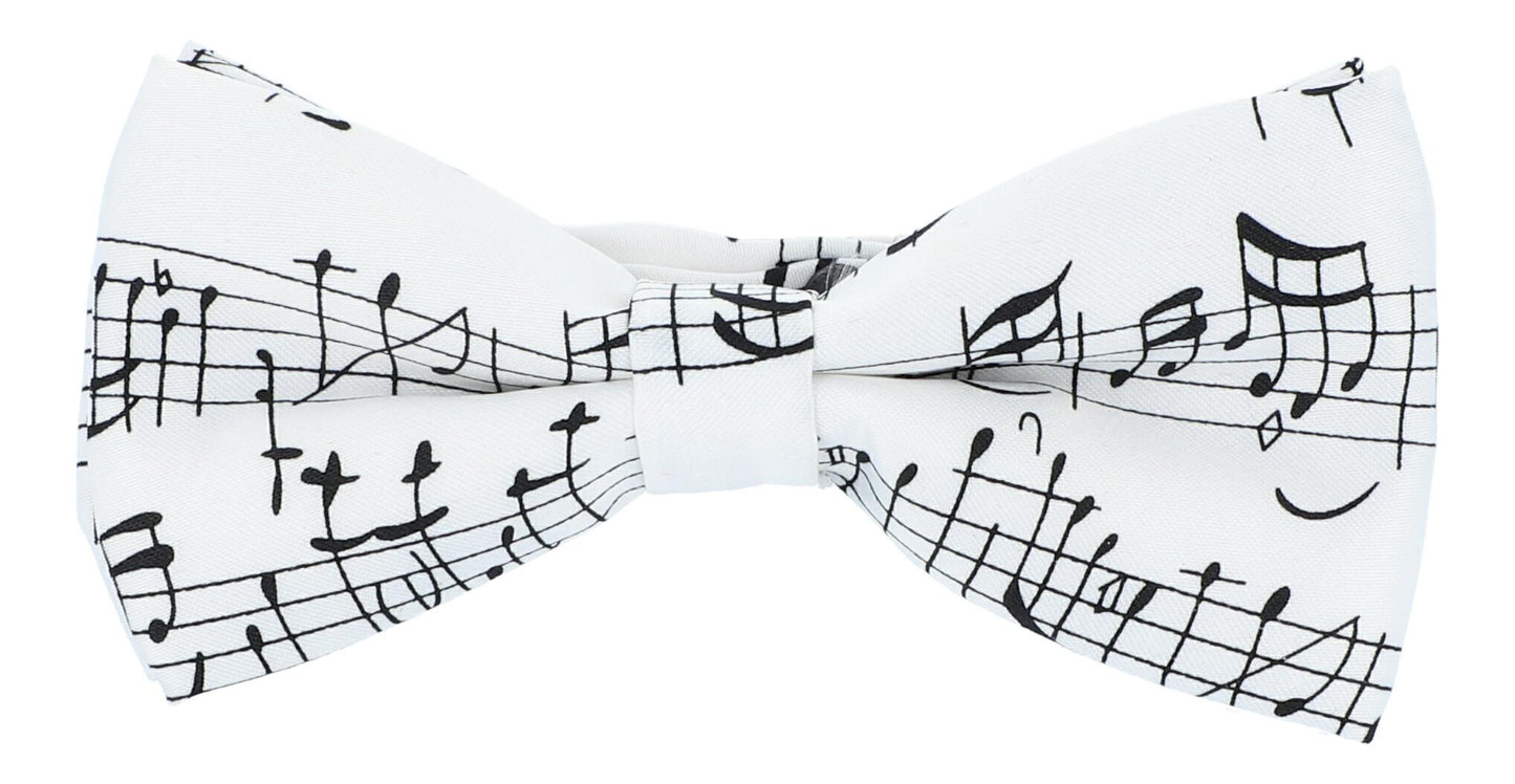 music note bow tie, different colors, notes, music bow tie