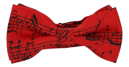 music note bow tie, different colors, notes, music bow tie