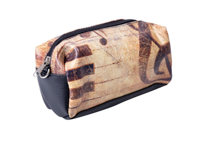 Kulturtasche mit Design Noten oder Tastatur, zwei Varianten