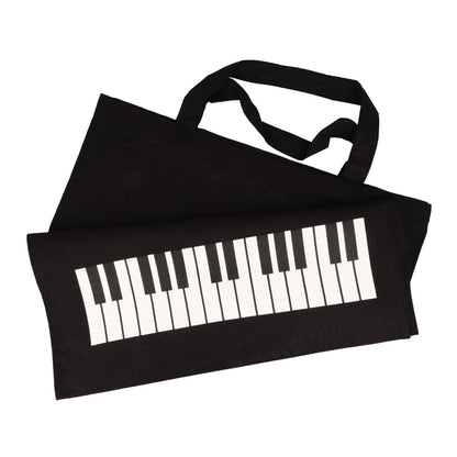 Keyboard handle bag, short handles in different colors