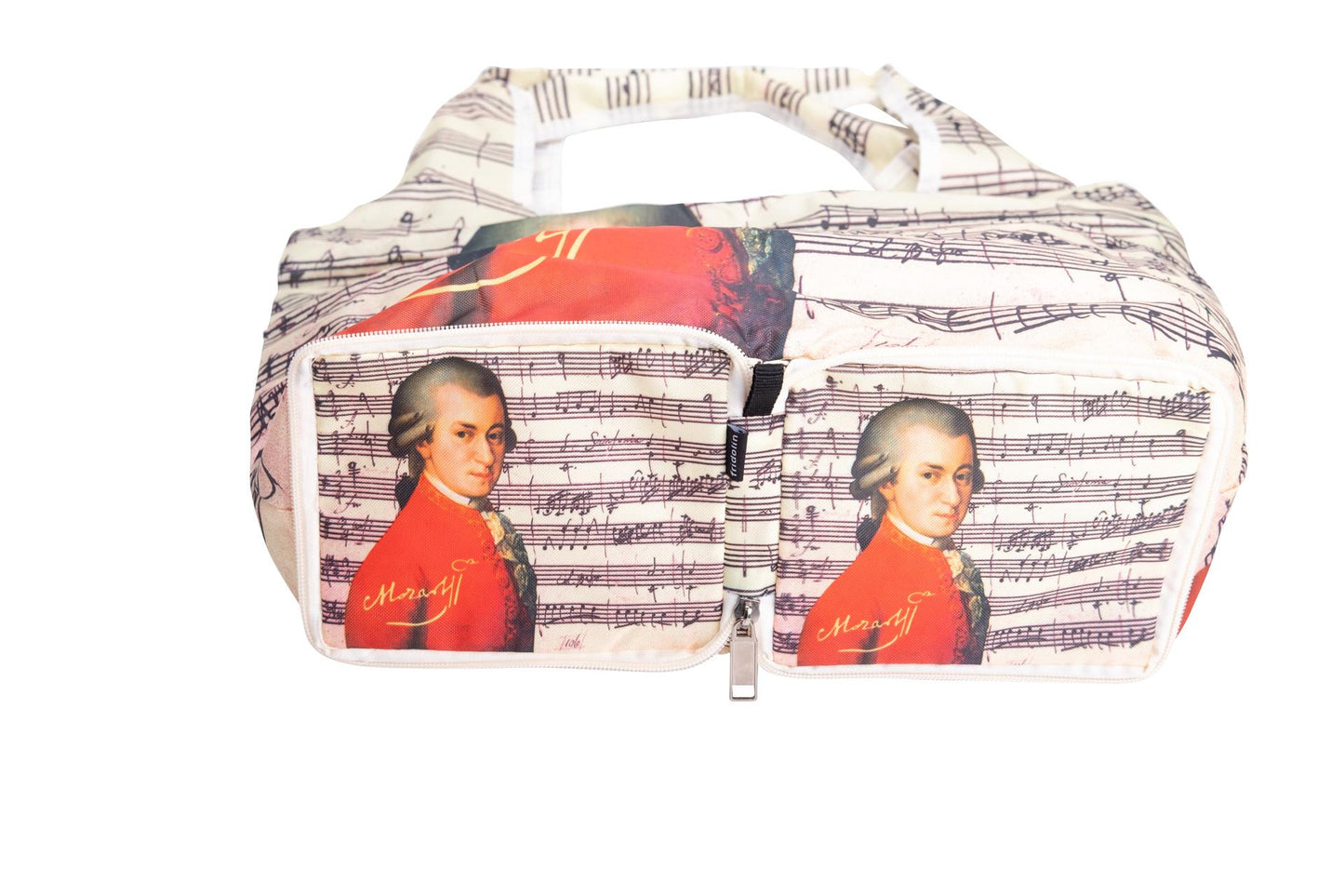 Einkaufstasche "bag in bag" mit Komponisten Mozart oder Beethoven