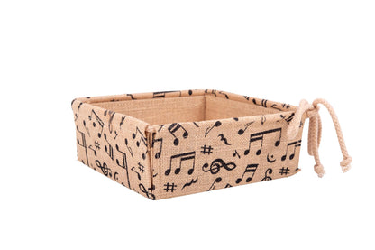 Jute-Box 20x20x7,5 cm