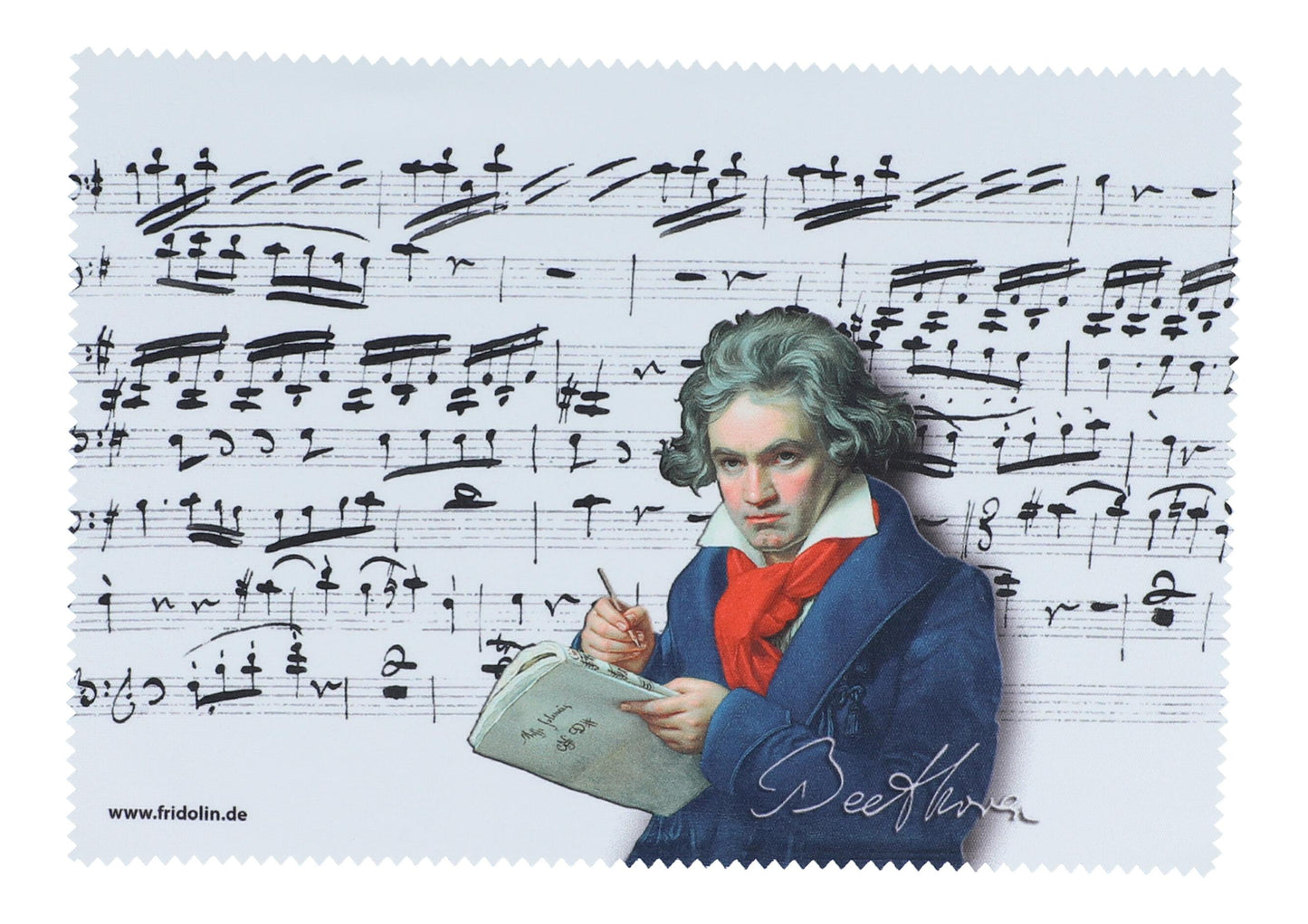 Microfiber Glasses Cleaning Cloth Ludwig van Beethoven