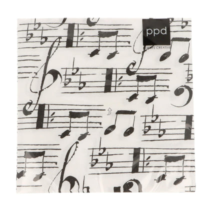 napkins "Musique"