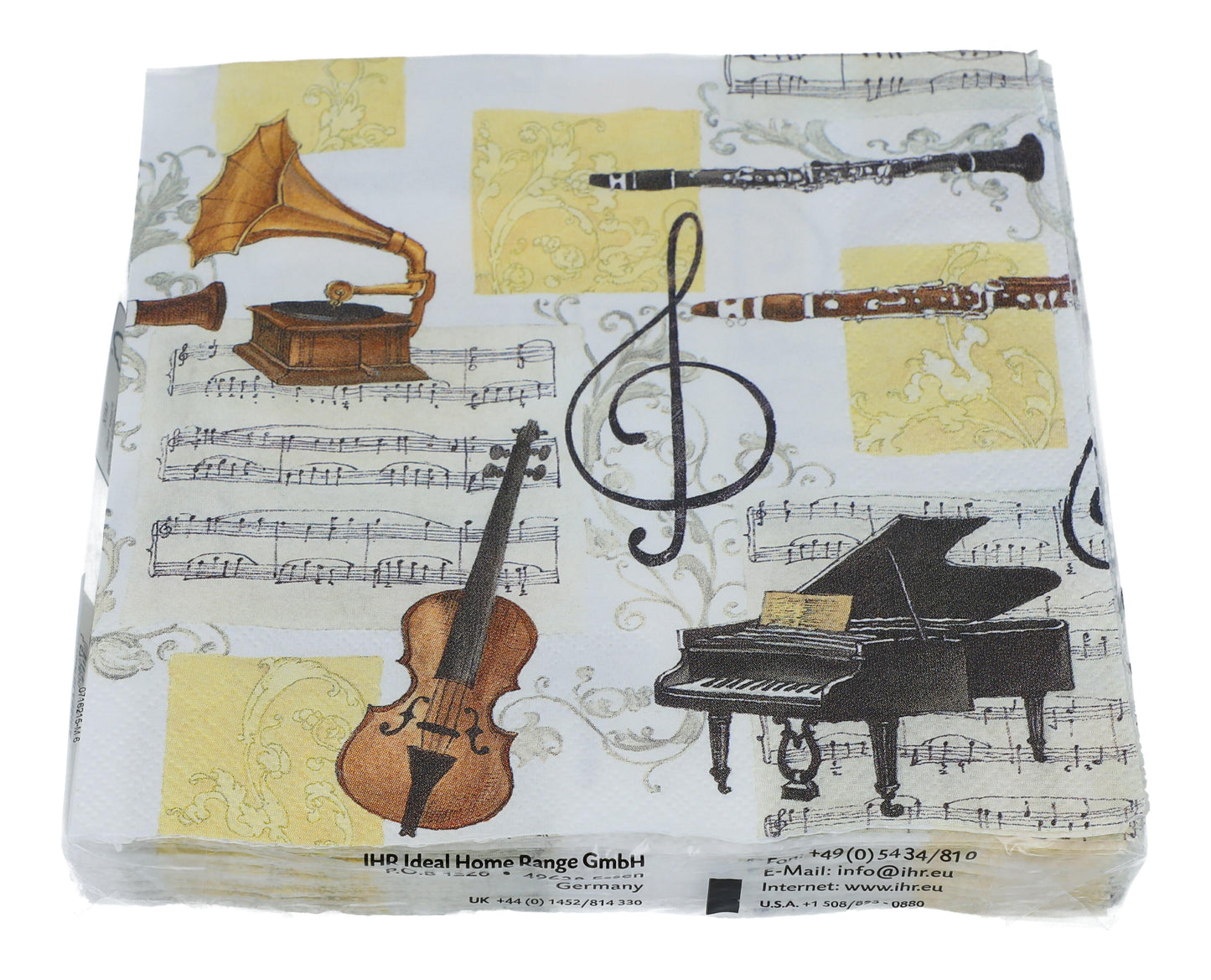 Napkins "Musica classica", classical music