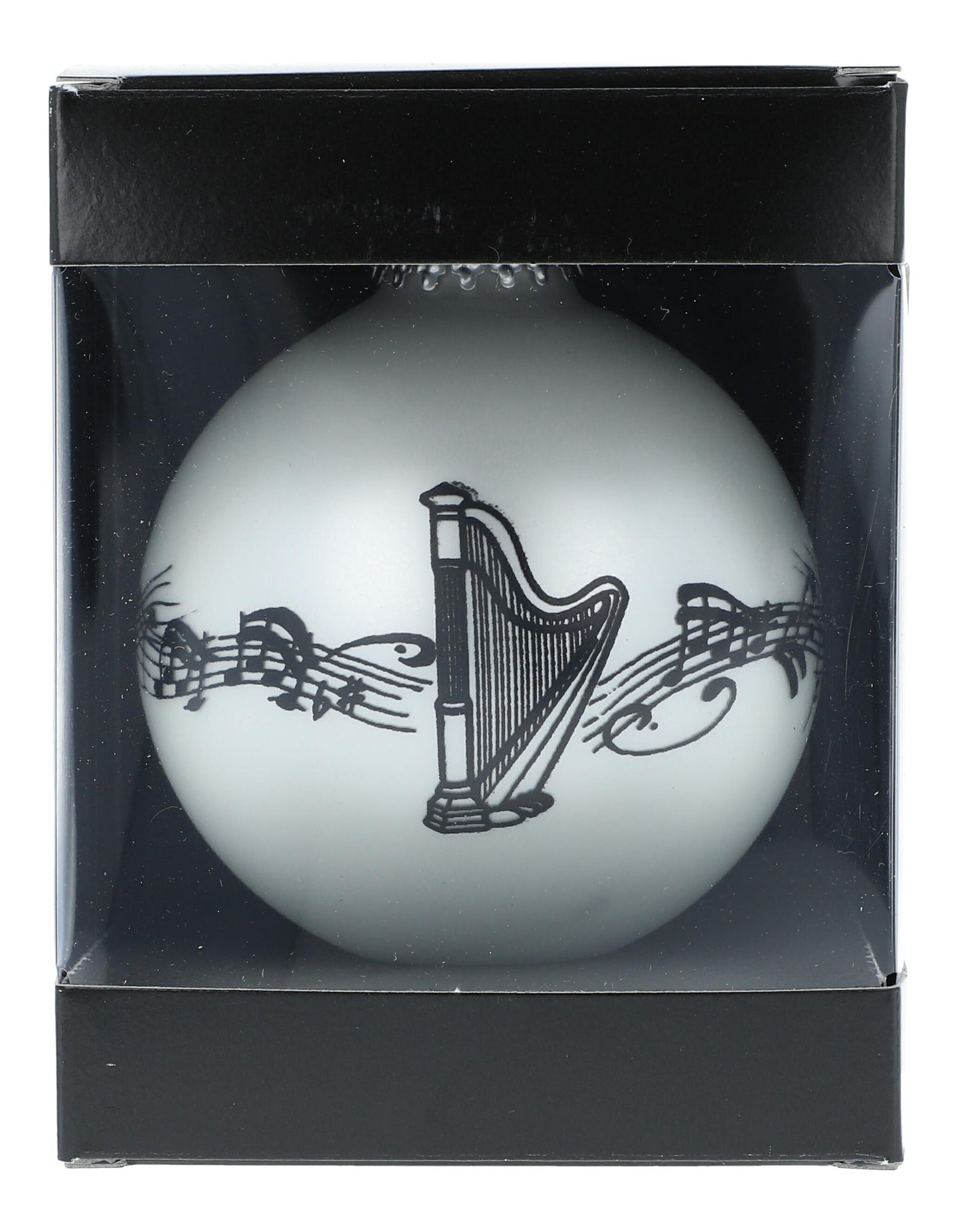 Music-themed Christmas balls (single) in the gift box