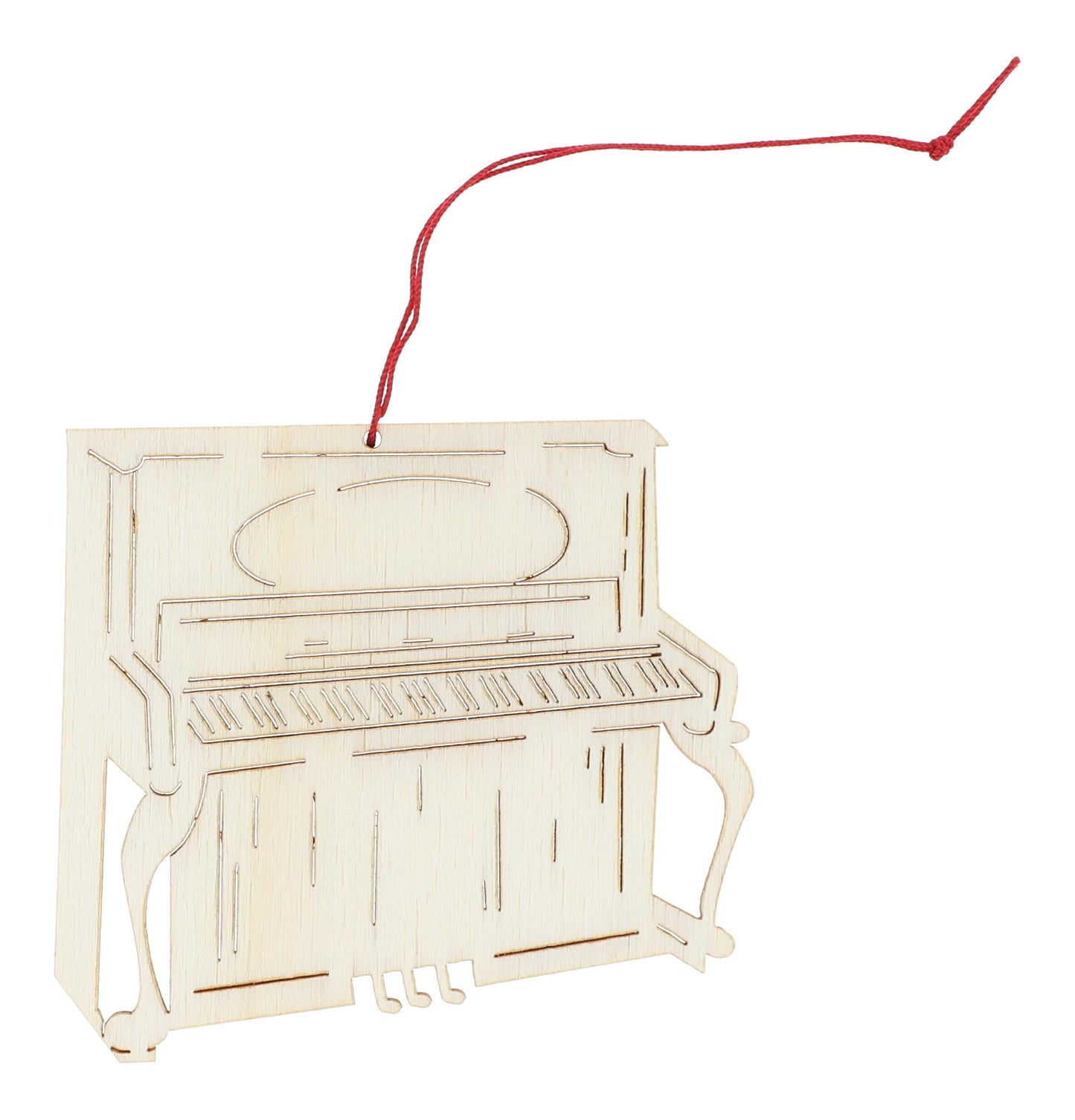 5er-Set Pappelholz-Anhänger