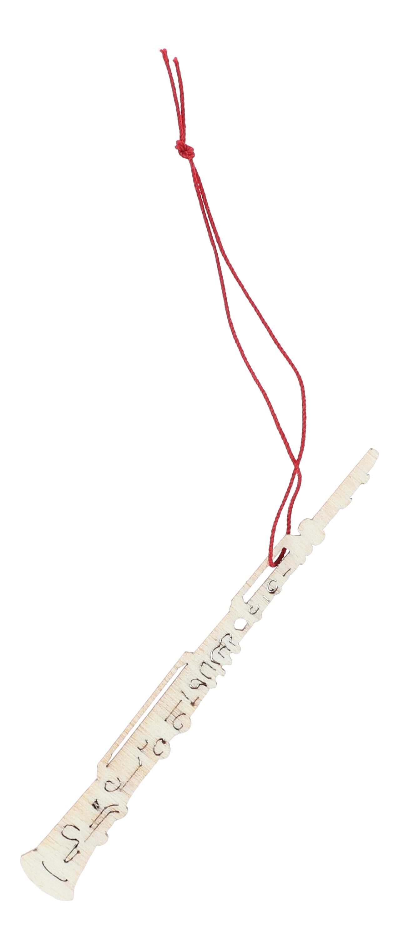 5er-Set Pappelholz-Anhänger