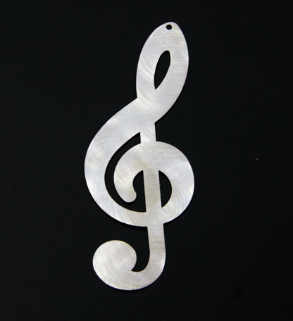 Decorative music sign made of stainless steel