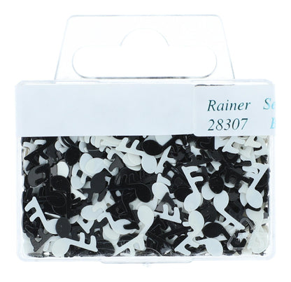 Noten-Streu-Potpourri, Folien-Streunoten, schwarz/weiß