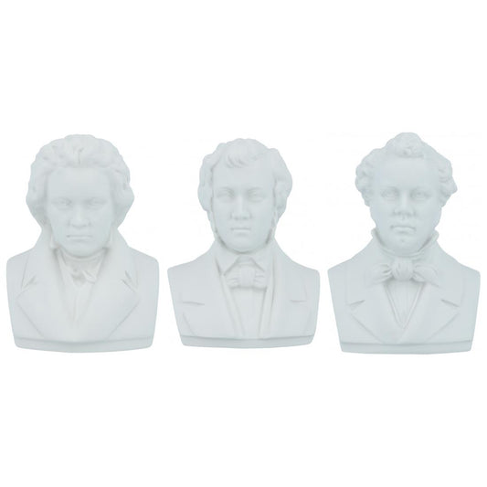 porcelain busts of composers