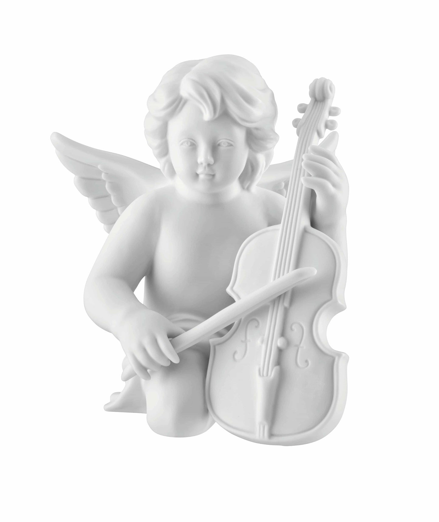 Angel with instrument, made of porcelain various sizes and motifs