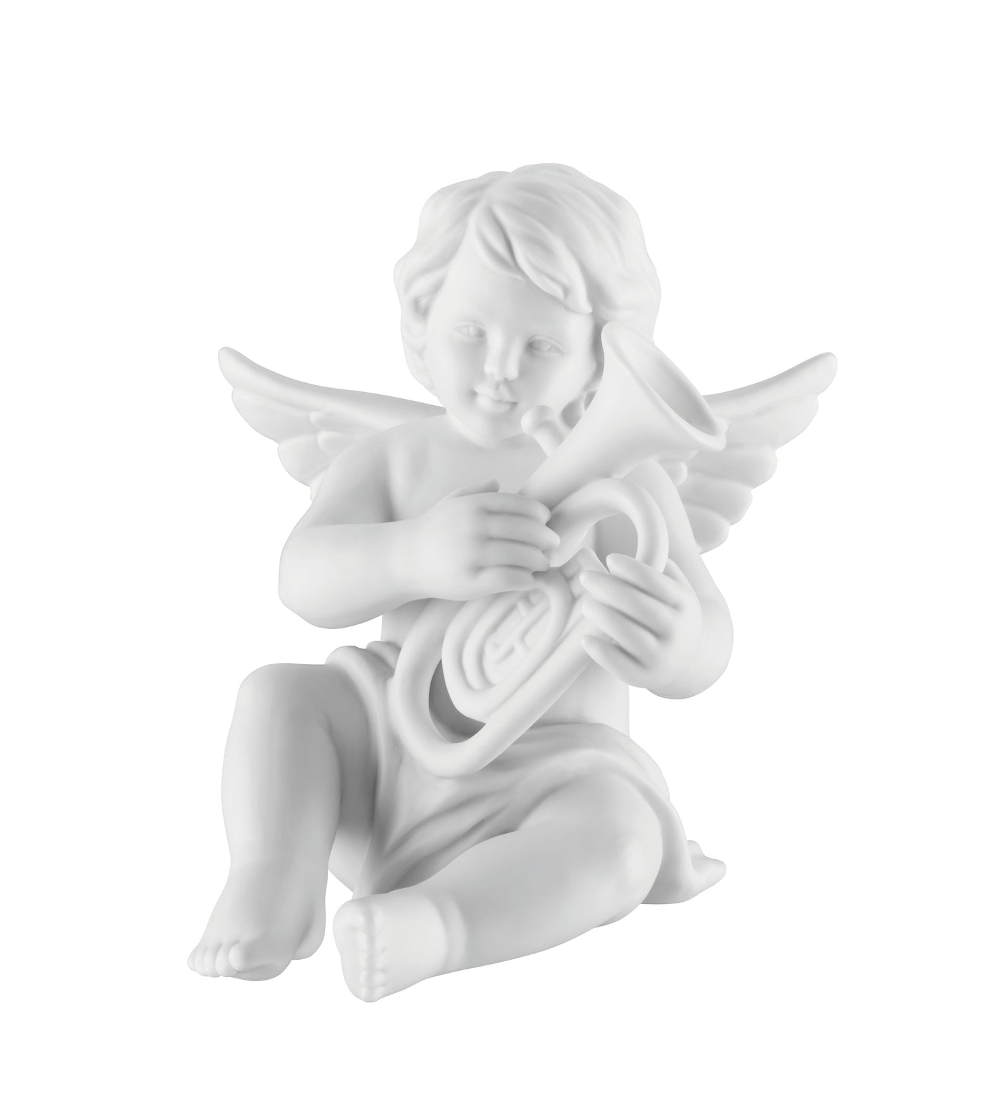 Angel with instrument, made of porcelain various sizes and motifs