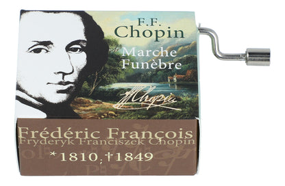 Music boxes with composer motif and matching melodies, New Edition