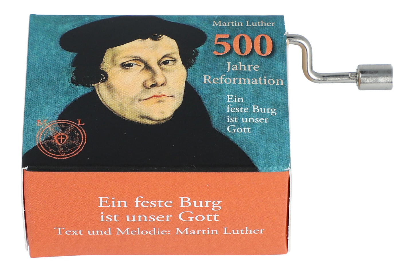 Music box A Mighty Fortress Is Our God, motif Luther 2017, 500 Years of Reformation