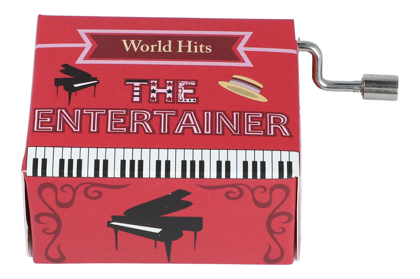 music box melody and motif "The Entertainer"