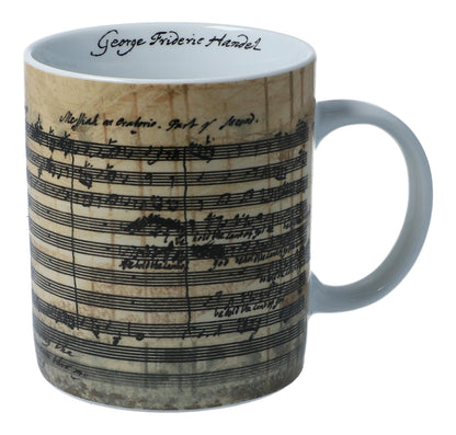 Mug with various composers' facsimiles