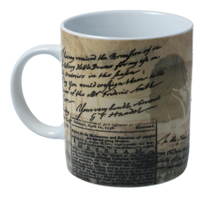 Mug with various composers' facsimiles