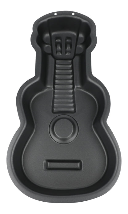 Classical guitar baking pan with non-stick coating