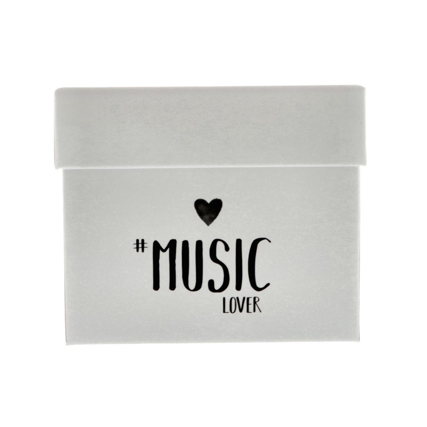 Mug #Music Lover in gift box