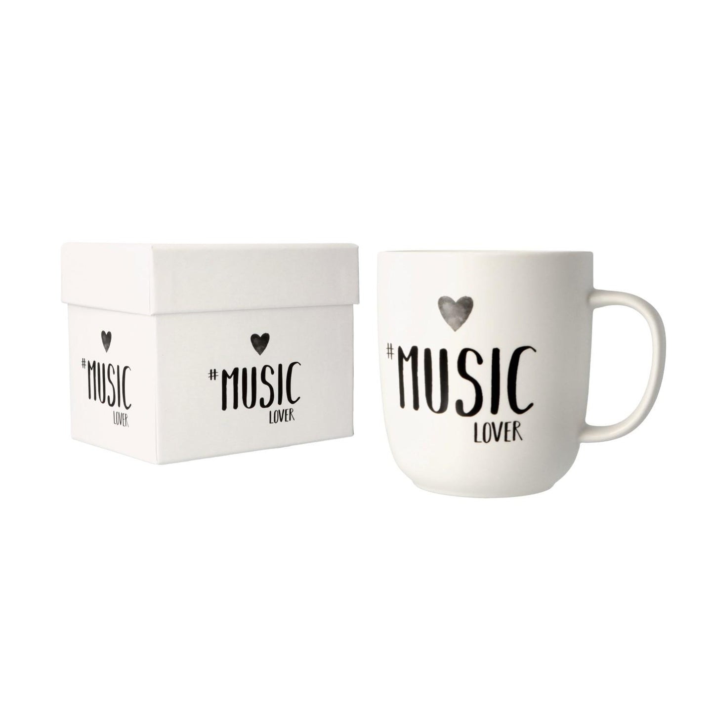 Mug #Music Lover in gift box