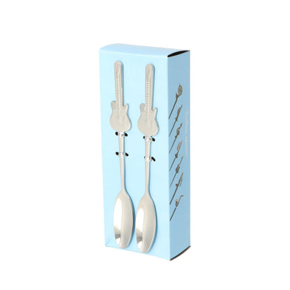 Espresso spoons made of stainless steel, various designs