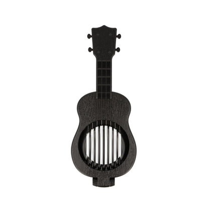 Ukulele-Eierschneider in schwarz