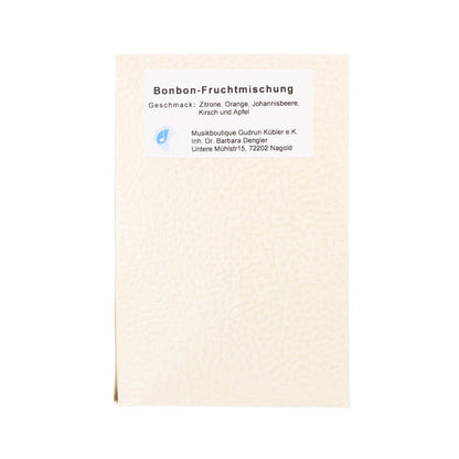 Bonbon-Fruchtmischung mit Noten-Wickelpapier, 100g in Geschenkbox