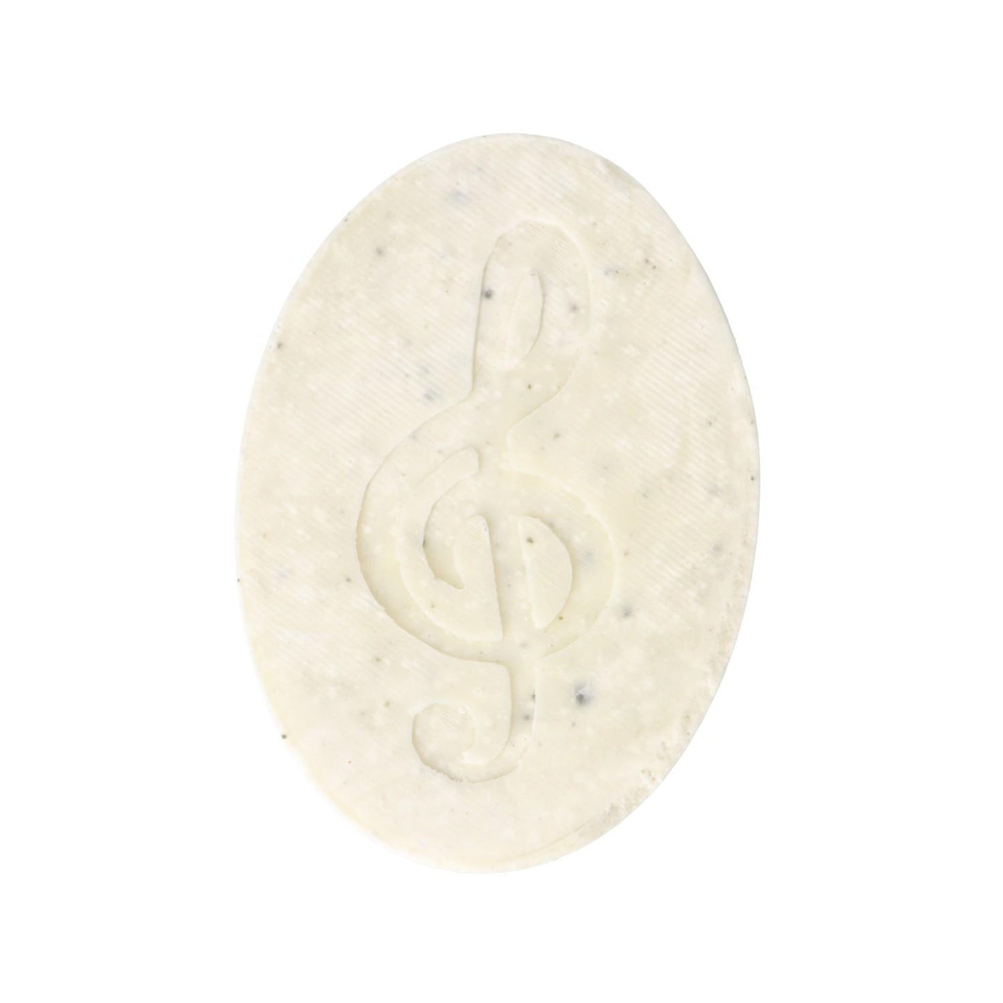 Salzseife Limette mit eingeprägtem Violinschlüssel