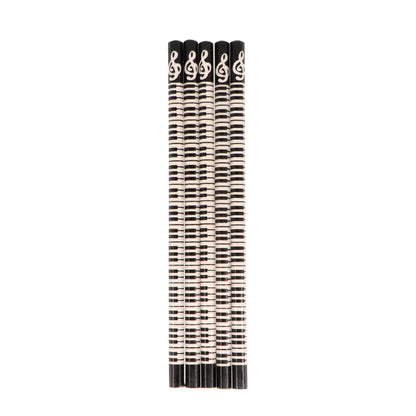 Hexagonal pencils with keyboard design