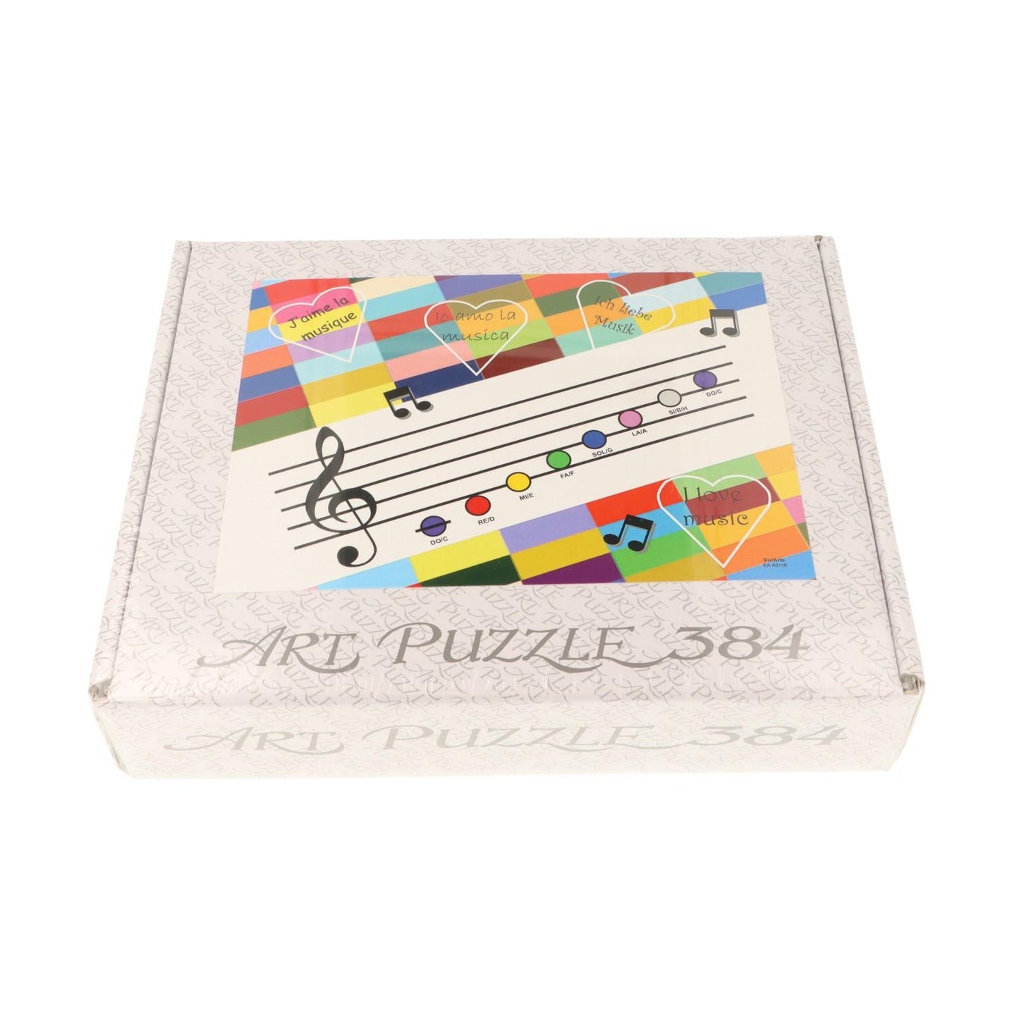 Puzzle mit Melodie-Motiven, Musik, 384 Teile