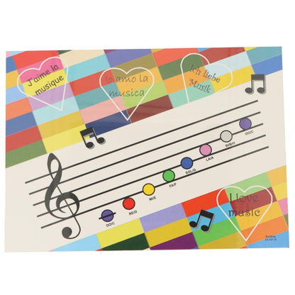 Puzzle mit Melodie-Motiven, Musik, 384 Teile