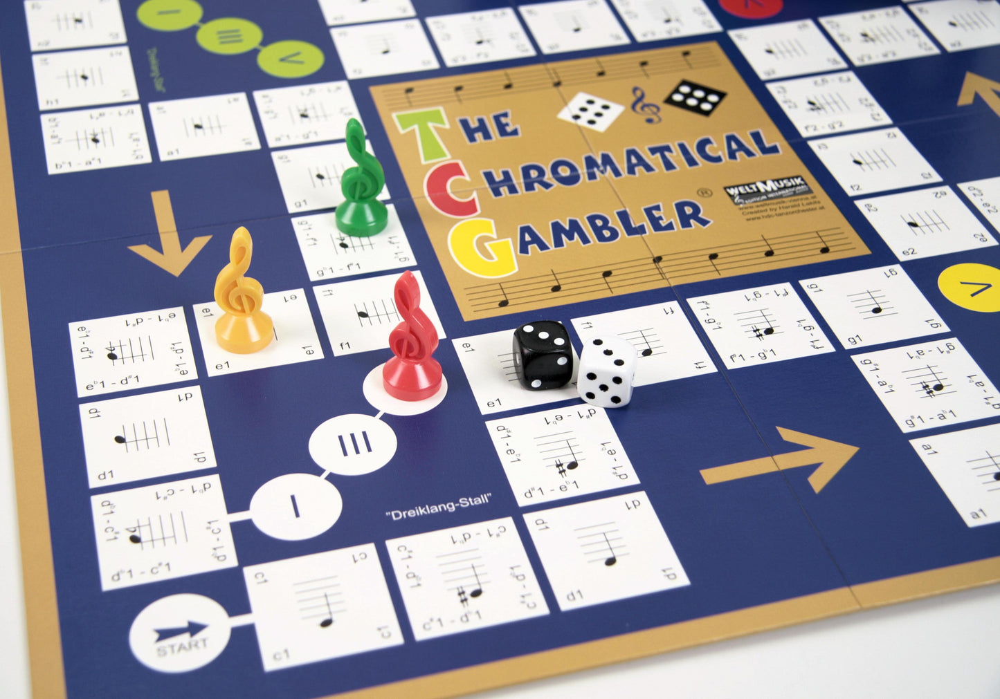 The Chromatical Gambler - Musikalisches Brettspiel