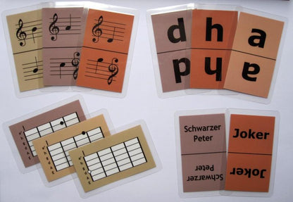 sheet music card game for guitar