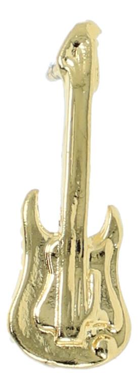 electric guitar pin, gold-plated