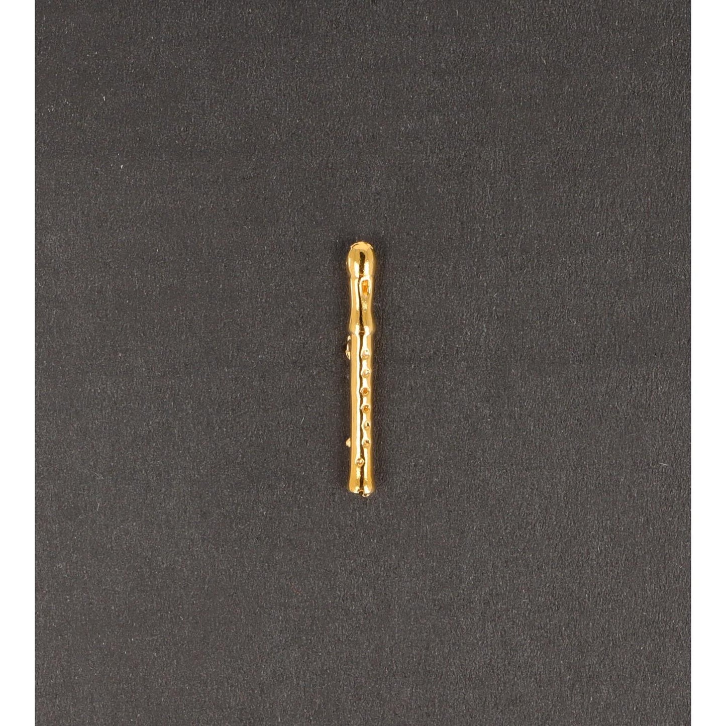 recorder pin, gold-plated