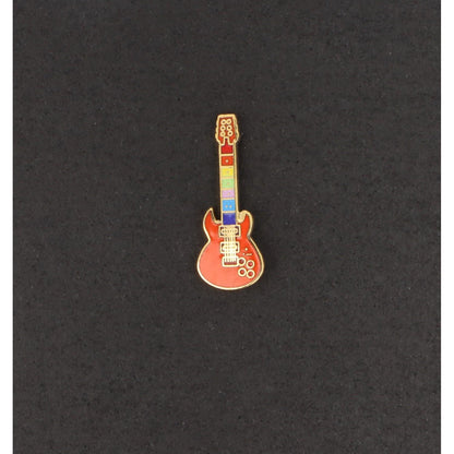 E-Gitarre-Pin, bunt